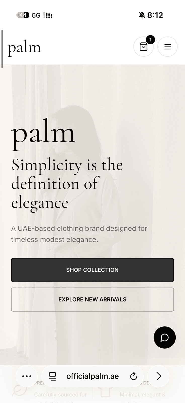 The Official Palm mobile homepage